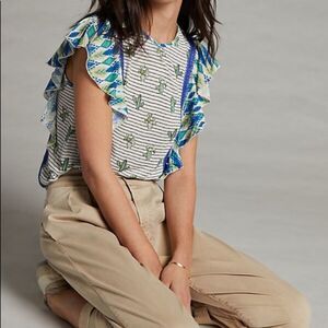 Anthropologie Conditions Apply Zofana Top size S